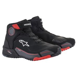 Botas de moto Alpinestars CR-X Drystar Honda Collection negro-rojo-gris