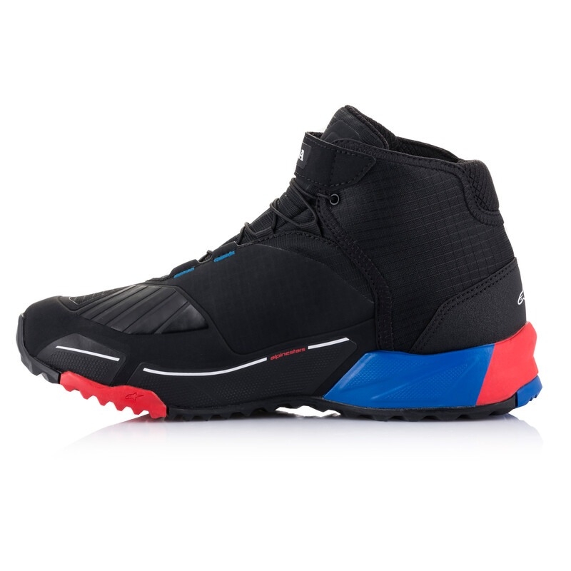 Botas de moto Alpinestars CR-X Drystar Honda Collection Negro-Rojo-Azul