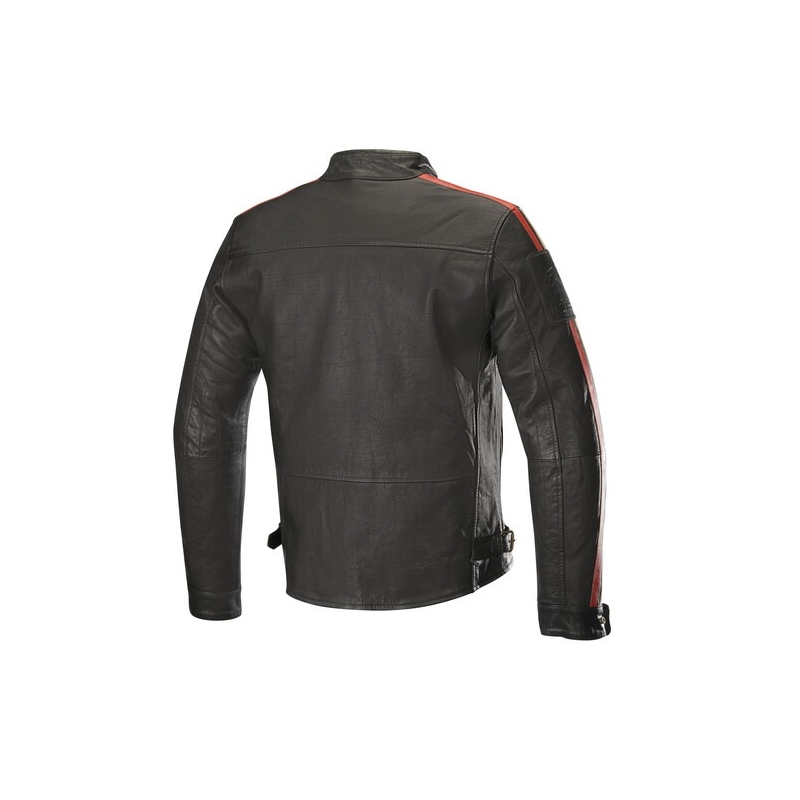 Chaqueta de moto Alpinestars Charlie Honda Colección negro-crema-rojo