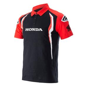 Polo Alpinestars Honda rojo y negro