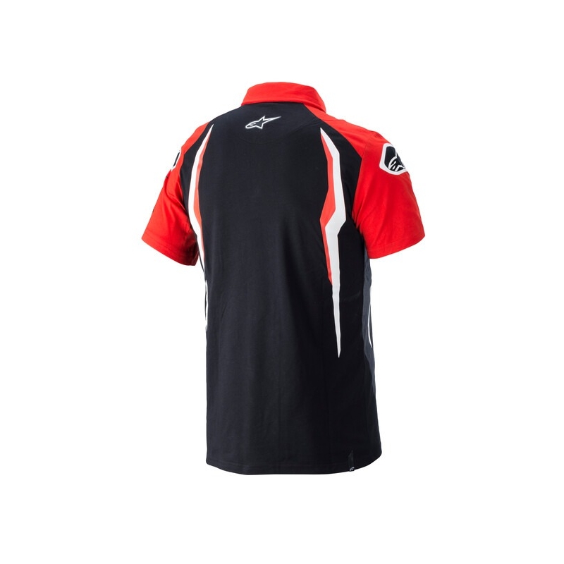 Polo Alpinestars Honda rojo y negro