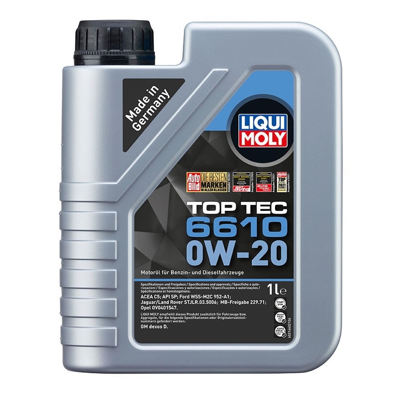 LIQUI MOLY Top Tec 6610 0W-20 Aceite de motor sintético 1 l