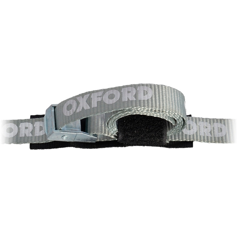 Correas Oxford Cam Correas ajustables con velcro fijación extremo suelto gris