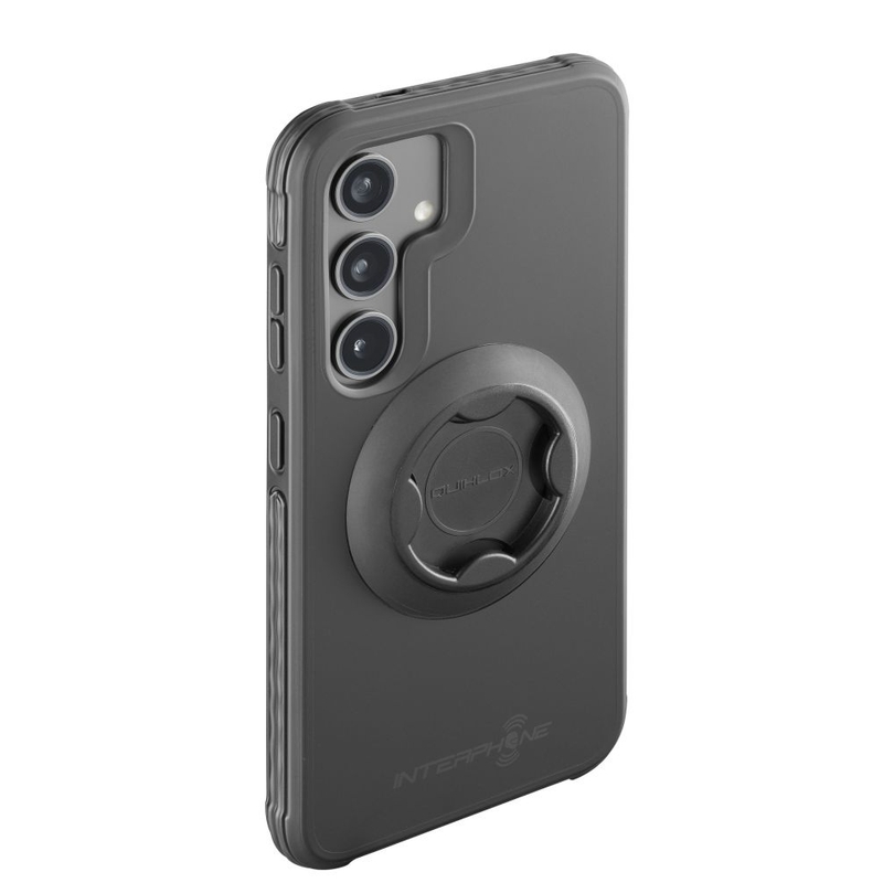 Funda protectora Interphone QUIKLOX Tetraforce para Samsung Galaxy S24 negro