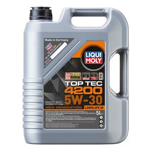 LIQUI MOLY Top Tec 4200 5W-30 Aceite de motor sintético de nueva generación 5 l