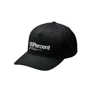 100% Manifesto Gorra Snapback negra