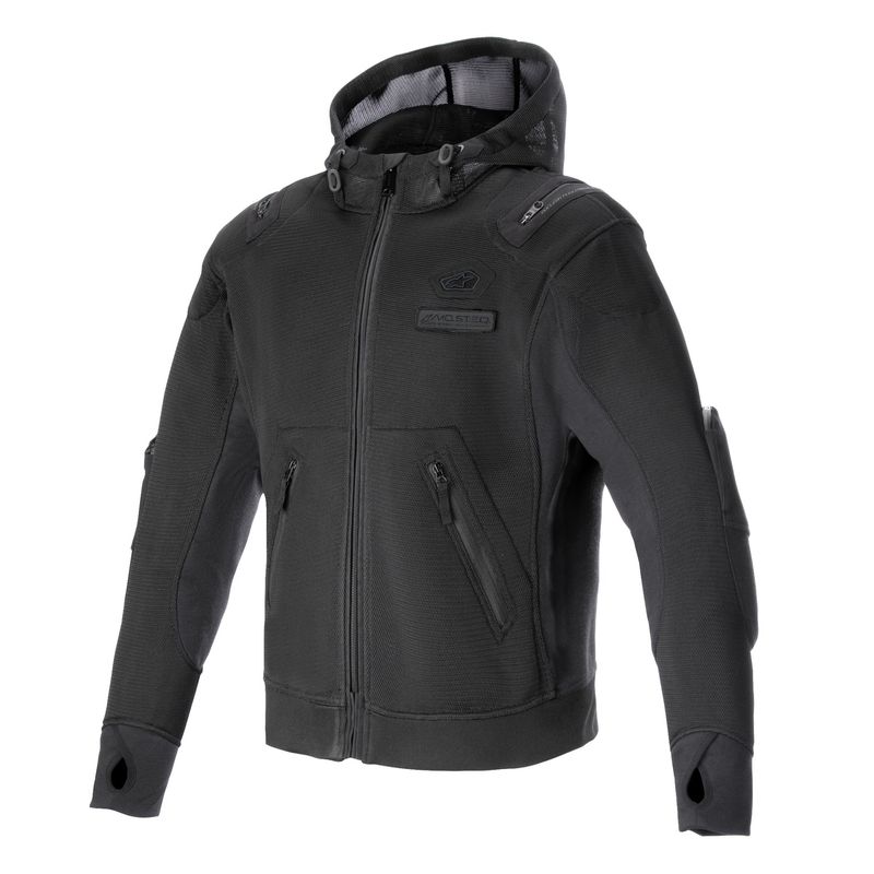 Chaqueta de moto Alpinestars Moflow MO.ST.EQ negra