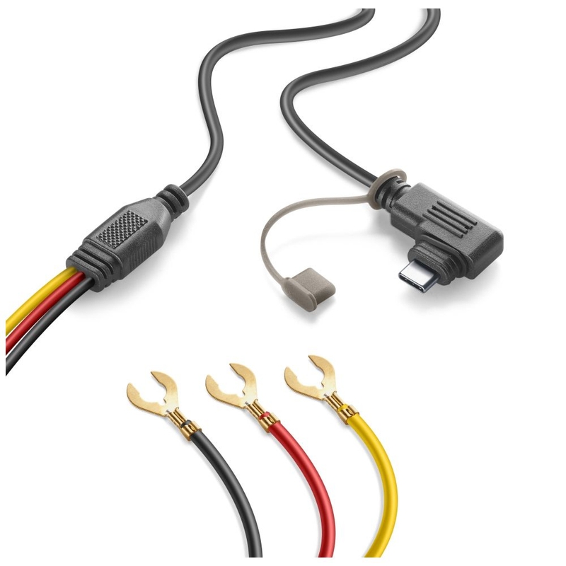 Cable de alimentación para Interphone Ridesync USB-C/Batería