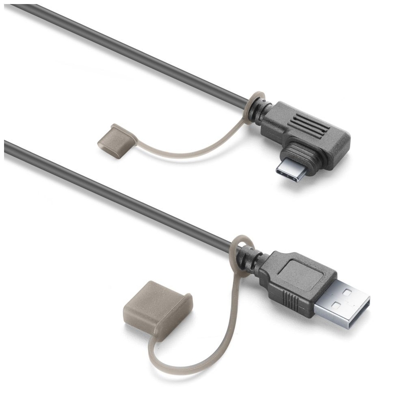 Cable de alimentación para Interphone Ridesync USB-C/USB-A