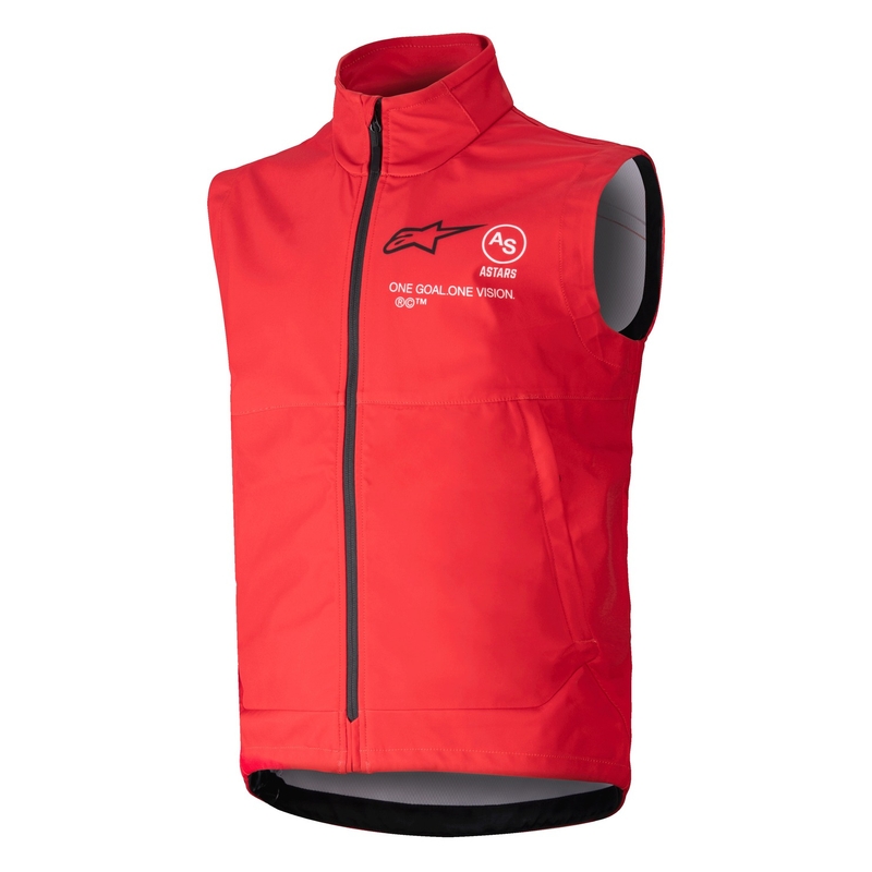 Chaleco softshell Alpinestars Techstar rojo