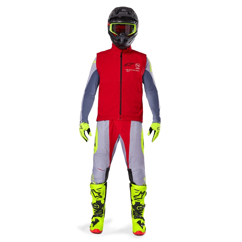 Chaleco softshell Alpinestars Techstar rojo