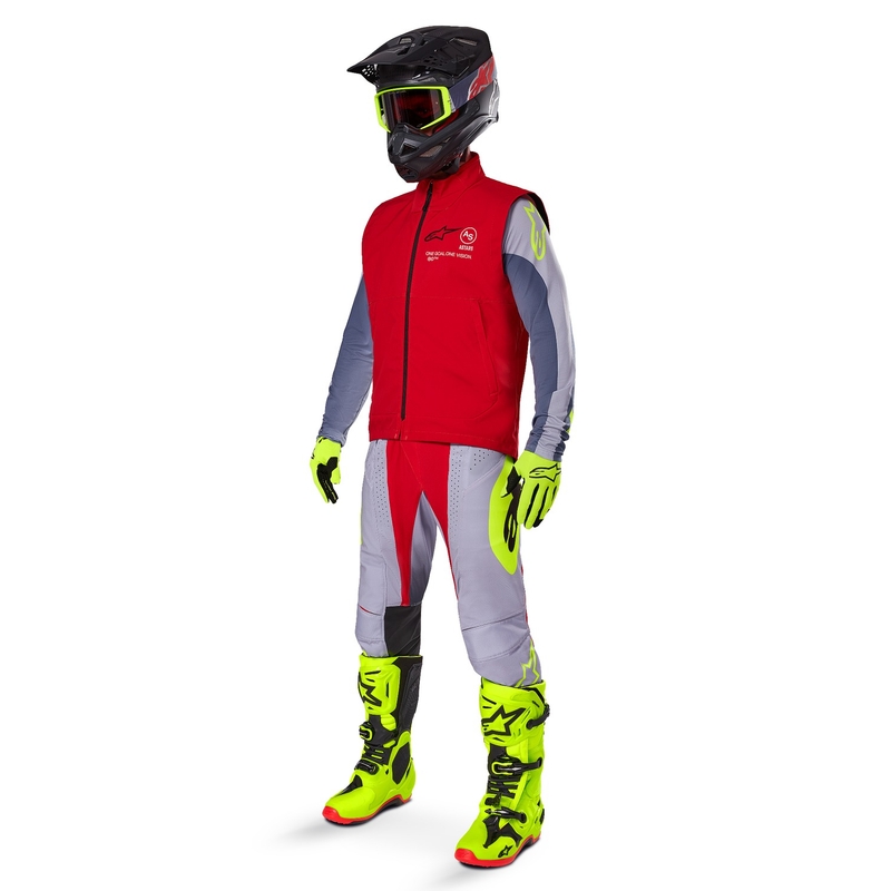 Chaleco softshell Alpinestars Techstar rojo