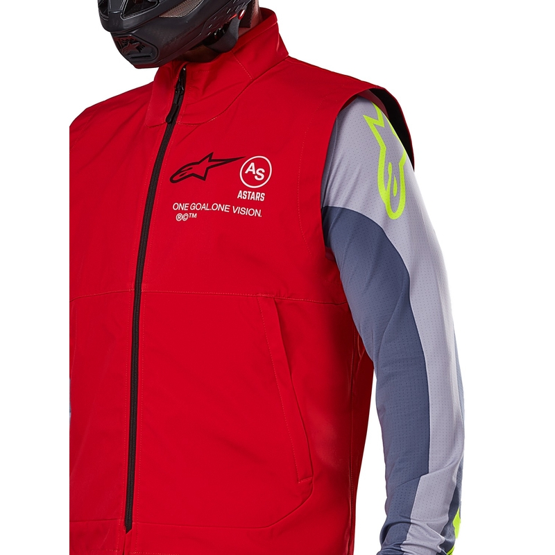 Chaleco softshell Alpinestars Techstar rojo