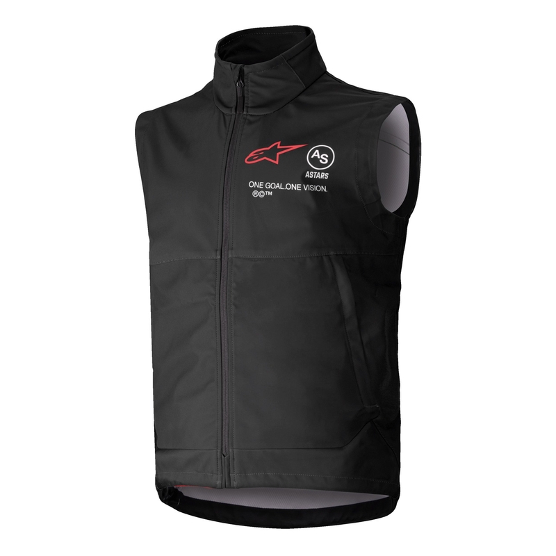 Chaleco softshell infantil Alpinestars Techstar negro