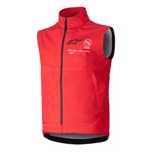 Chaleco softshell infantil Alpinestars Techstar rojo