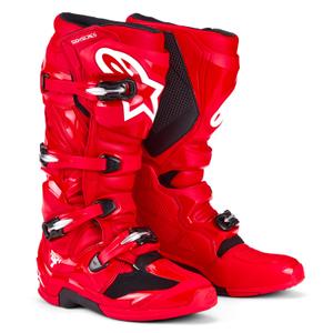 Botas de moto Alpinestars Tech 7 rojas