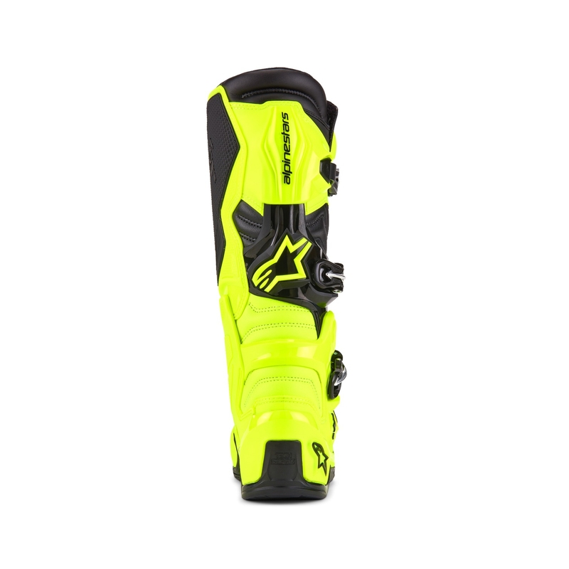 Botas de moto Alpinestars Tech 7 amarillo flúor-negro