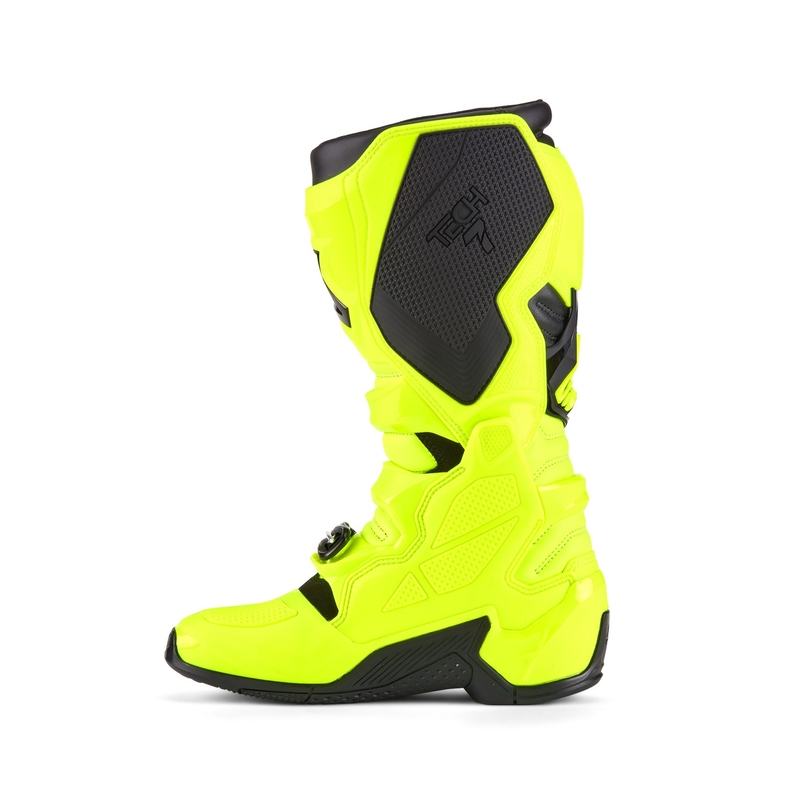 Botas de moto Alpinestars Tech 7 amarillo flúor-negro