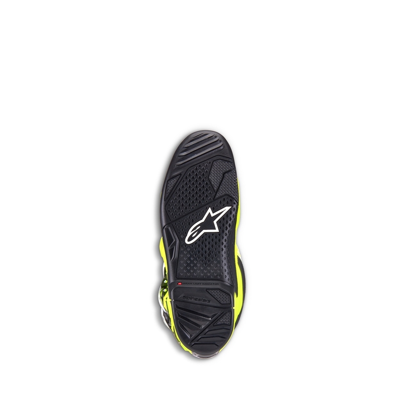 Botas de moto Alpinestars Tech 7 amarillo flúor-negro