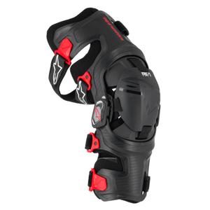 Rodilleras Alpinestars RK-7 Plasma negro-rojo 2025