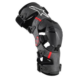 Rodilleras Alpinestars Supertech RK-10 Plasma negro-rojo