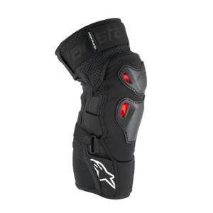 Rodilleras Alpinestars Bionic Pro Plasma negro-rojo-blanco