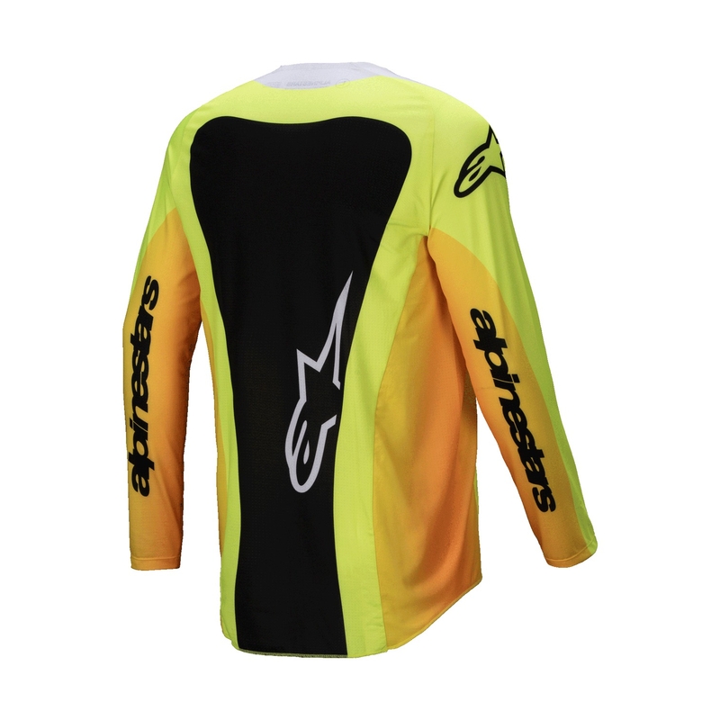 Maillot Motocross Alpinestars Techstar Melt amarillo y negro