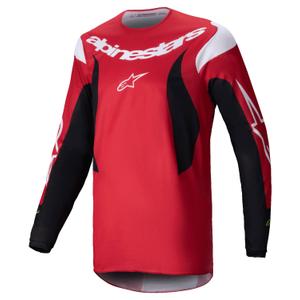 Maillot motocross Alpinestars Fluid Haul rojo y negro