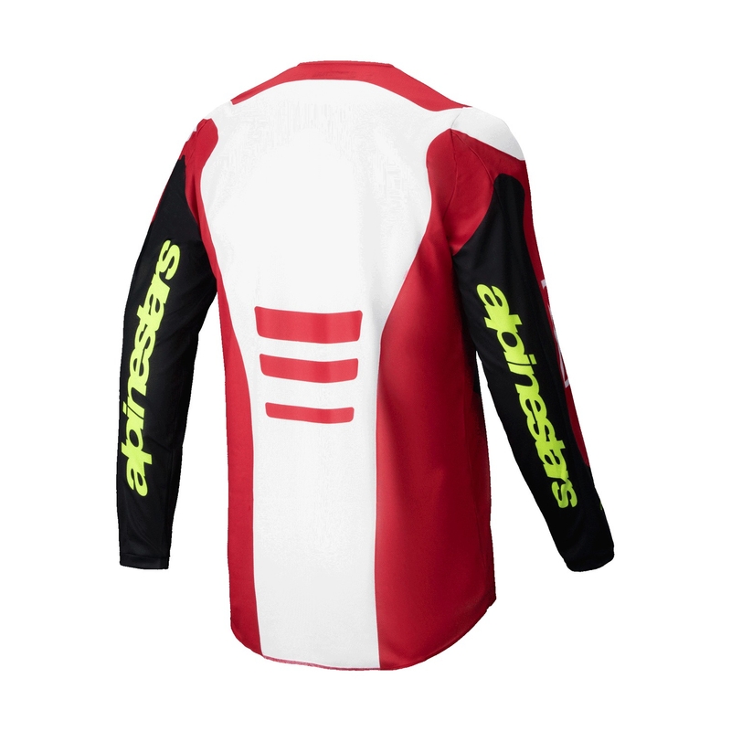 Maillot motocross Alpinestars Fluid Haul rojo y negro