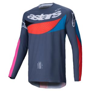 Maillot motocross Alpinestars Techstar Dreem gris-multicolor