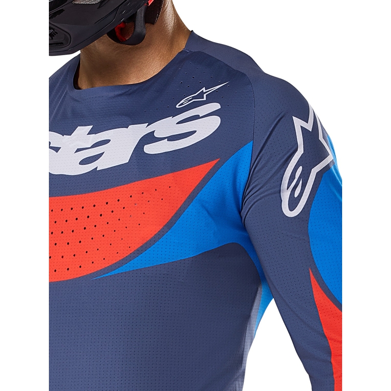 Maillot motocross Alpinestars Techstar Dreem gris-multicolor