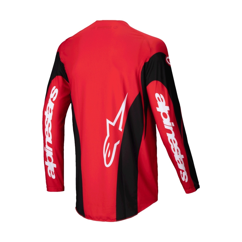 Maillot motocross Alpinestars Techstar Dreem rojo y negro