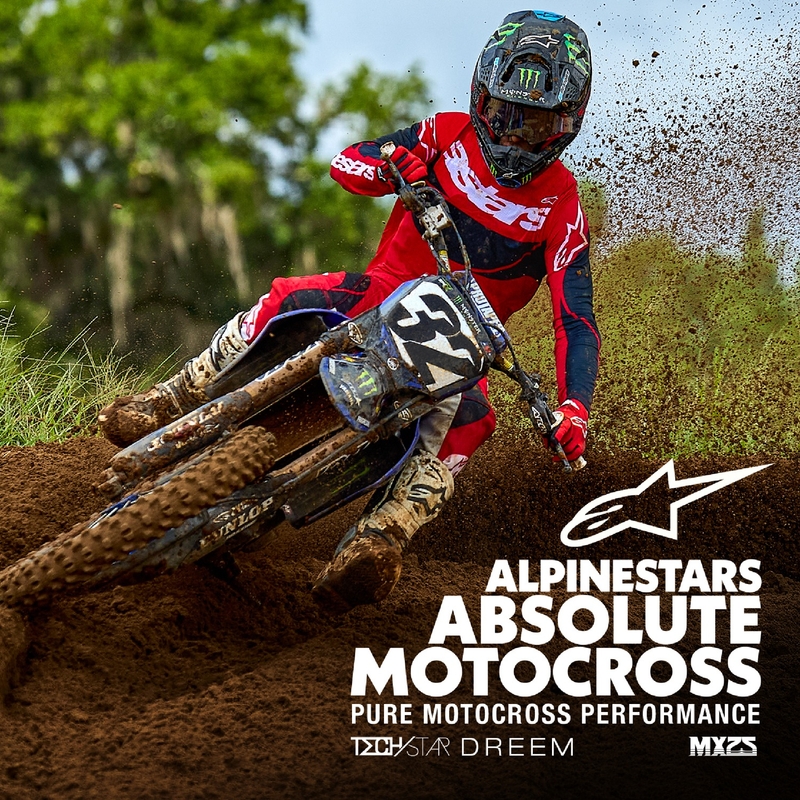 Maillot motocross Alpinestars Techstar Dreem rojo y negro
