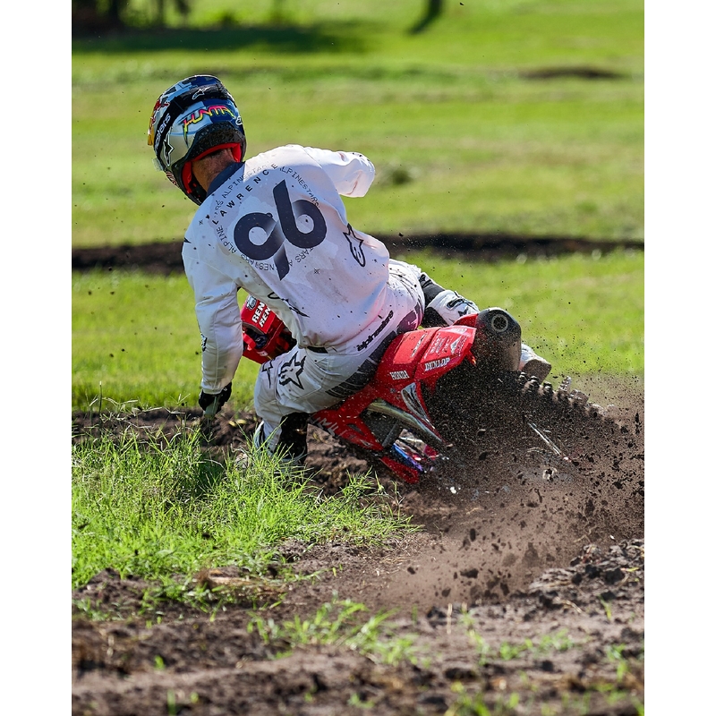 Camiseta de motocross Alpinestars Racer Hollow light camo-marrón