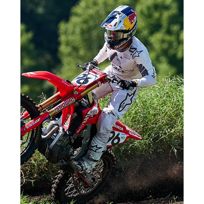 Camiseta de motocross Alpinestars Racer Hollow light camo-marrón