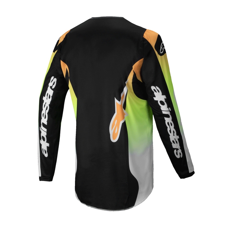Maillot Motocross Alpinestars Fluid Wurx amarillo y negro