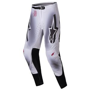 Pantalón Motocross Alpinestars Supertech Maker Plata y Negro