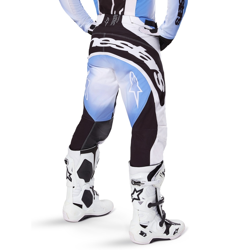 Pantalón Motocross Alpinestars Techstar Melt Negro y Azul