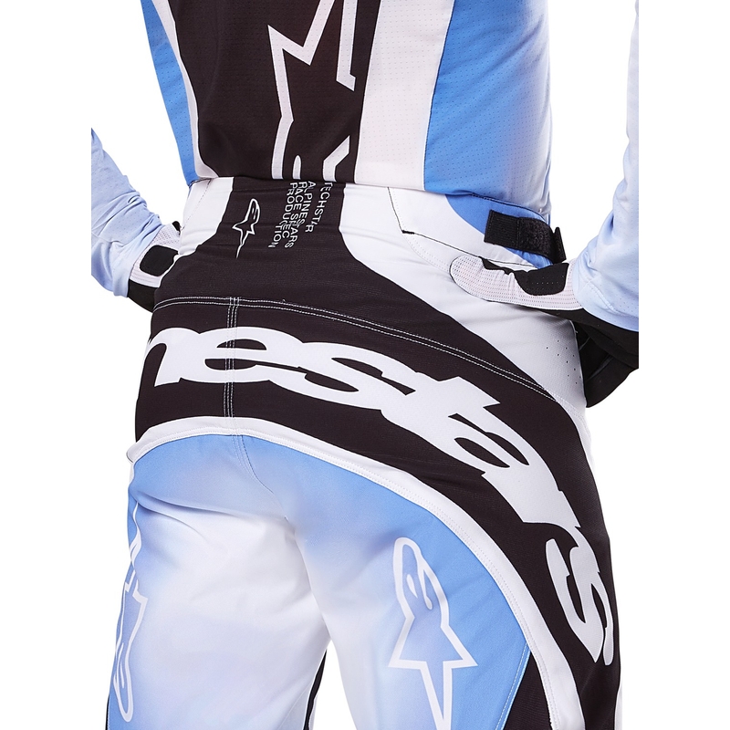 Pantalón Motocross Alpinestars Techstar Melt Negro y Azul