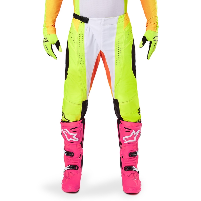 Pantalón Motocross Alpinestars Techstar Melt Amarillo y Negro