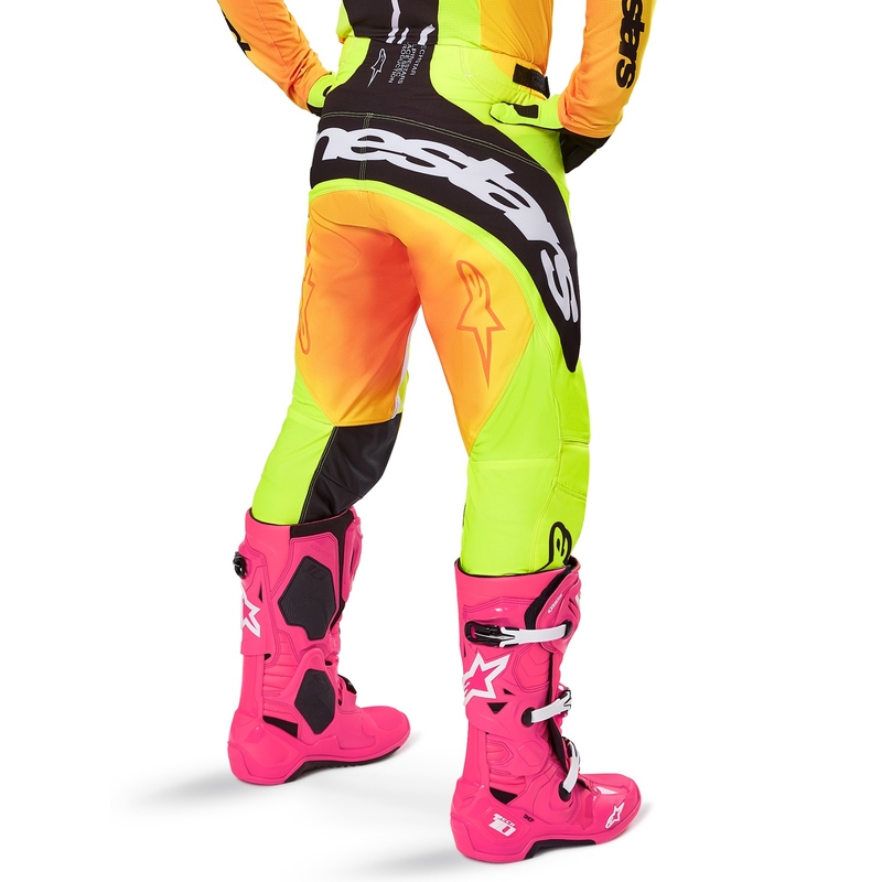 Pantalón Motocross Alpinestars Techstar Melt Amarillo y Negro