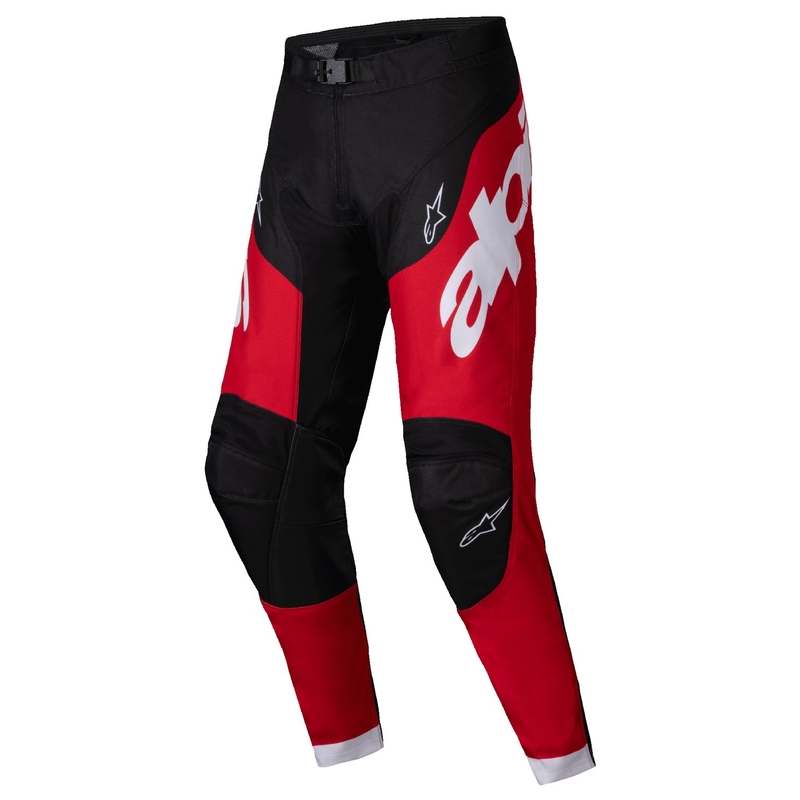 Pantalón Motocross Alpinestars Racer Veil Negro y Rojo