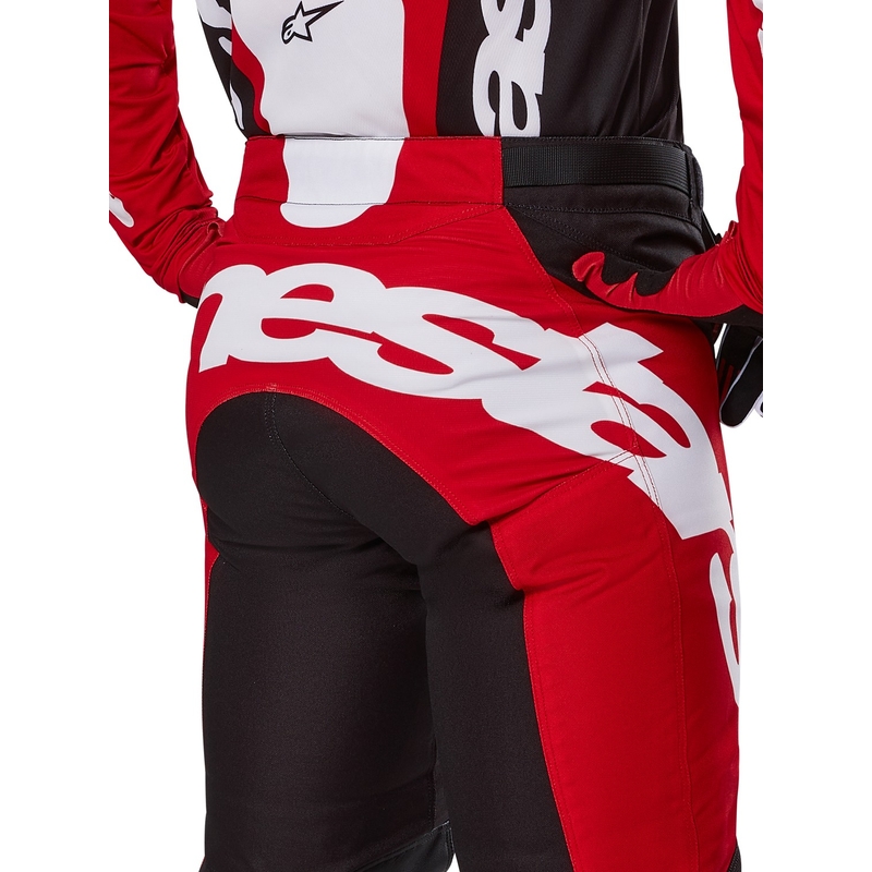 Pantalón Motocross Alpinestars Racer Veil Negro y Rojo