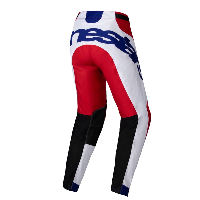 Pantalón motocross Alpinestars Racer Veil rojo y blanco