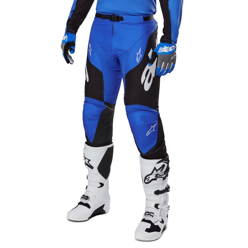 Pantalón Motocross Alpinestars Racer Veil Azul y Negro