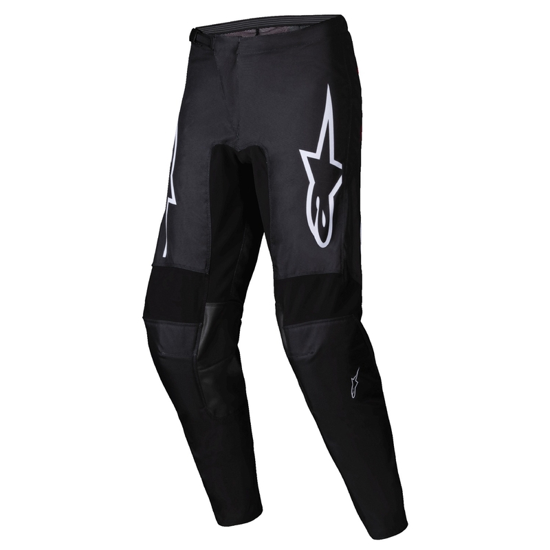 Pantalón Motocross Alpinestars Fluid Haul Blanco y Negro