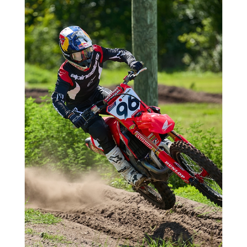 Pantalón Motocross Alpinestars Fluid Haul Blanco y Negro