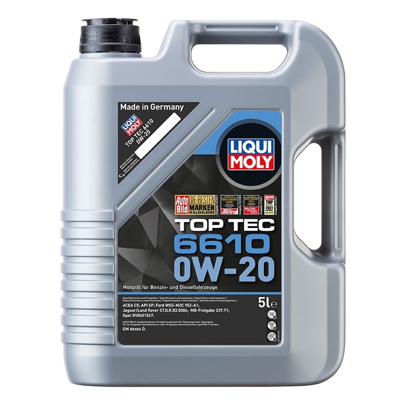 LIQUI MOLY Top Tec 6610 0W-20 Aceite de motor sintético 5 l
