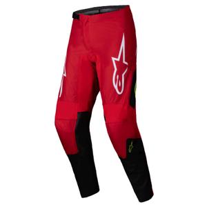 Pantalón Motocross Alpinestars Fluid Haul Rojo y Negro