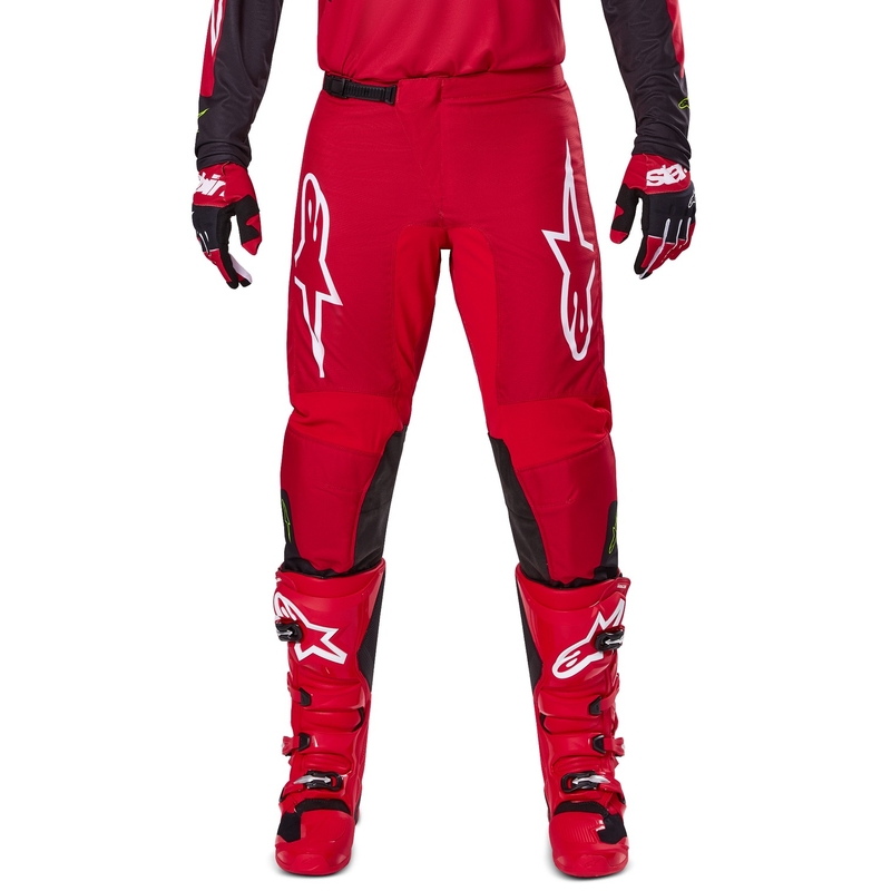 Pantalón Motocross Alpinestars Fluid Haul Rojo y Negro